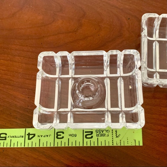 Lead Crystal Mini Candle Holders - Picture 4 of 9
